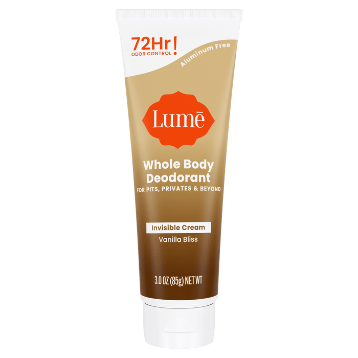 Lume Cream Deodorant Tube in the scent Vanilla Bliss