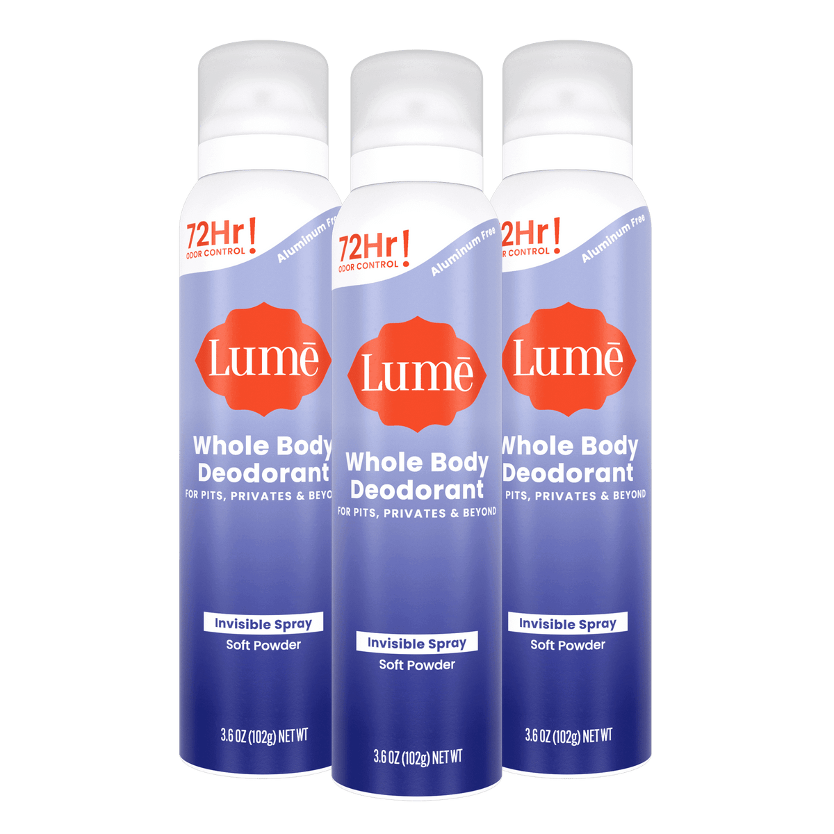 Soft Powder | Spray Deodorant 3-Pack product image