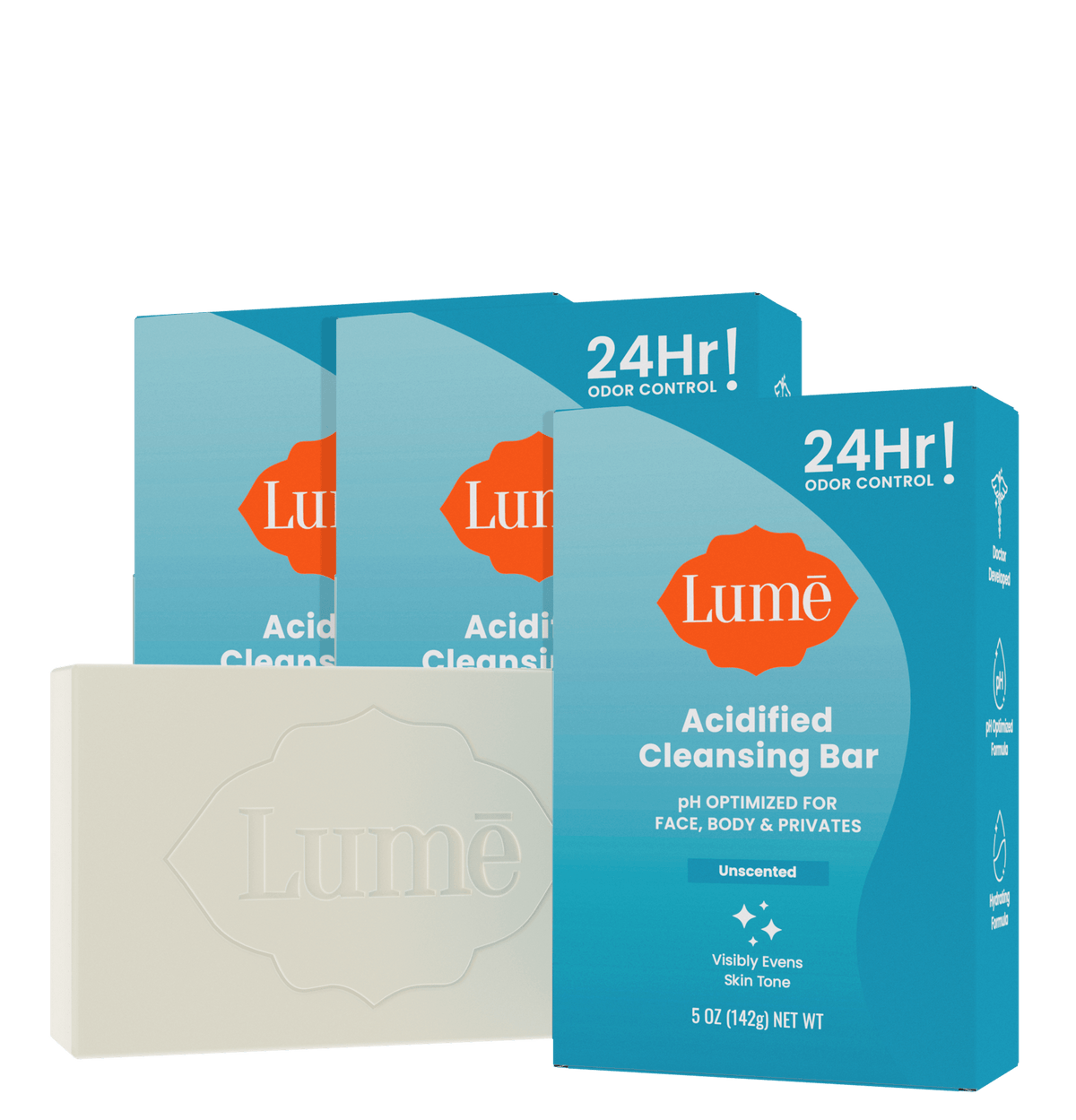 Unscented | Cleansing Bar 3-Pack product image