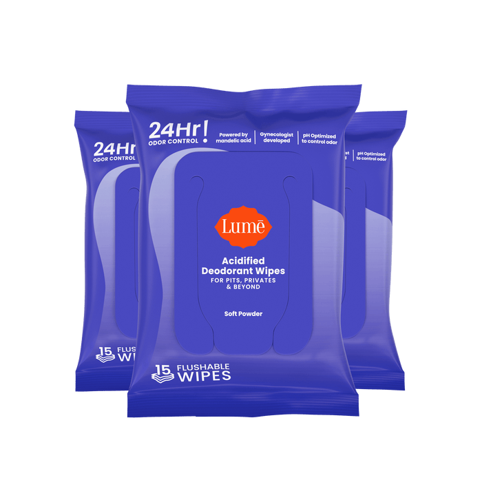Soft Powder 15ct Wipes | Deodorant Wipes 3-Pack product image