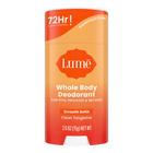 Orange bar of Lume Clean Tangerine scented solid deodorant stick