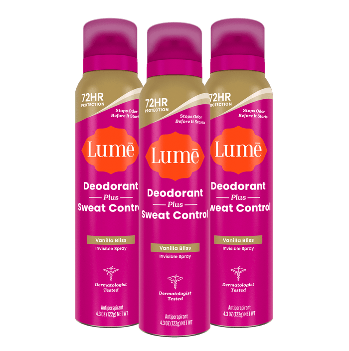 Vanilla Bliss | Sweat Control Spray Deodorant 3-Pack product image